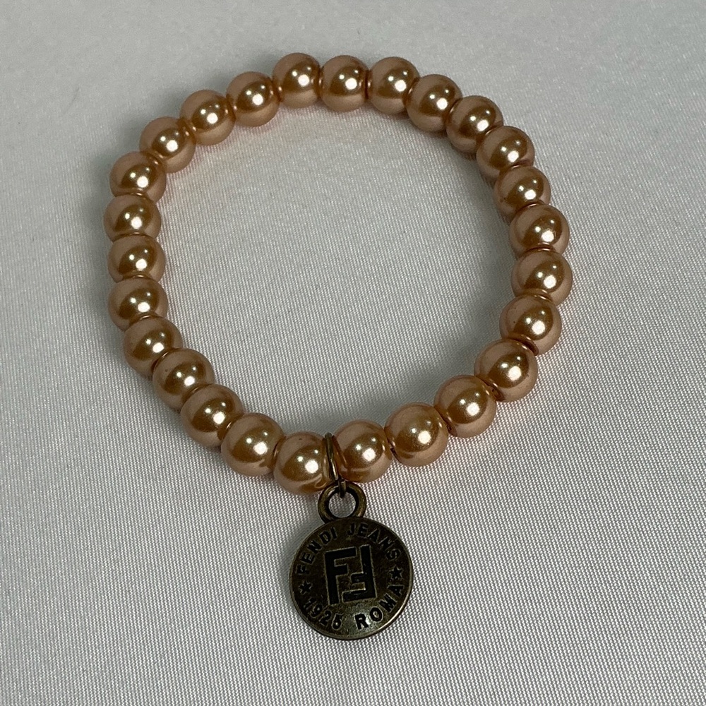 Fendi Pearl Stretch Beaded Bracelet - Picture 4 of 4